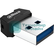 Флешка USB Dahua U166 (DHI-USB-U166-31-64G), 64Gb, USB3.2 Gen1, R/W 150/100, черный