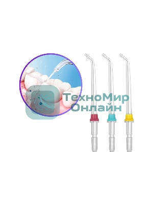 Ирригатор Kitfort КТ-2958-2 портатив. 4насад. зеленый/белый