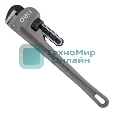 Трубный ключ Стиллсона облегченный Deli DL105018 405мм, максимальное открытие 60мм, Cr-Mo + алюминиевый сплав