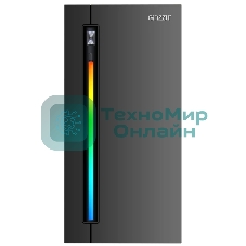 Компьютерный корпус Ginzzu D350 2хUSB 2.0,AU RGb w/o PSU