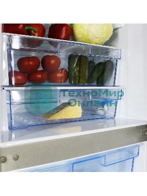 Холодильник ОРСК 173 G графит двухкамерный 200/120л морозилка снизу