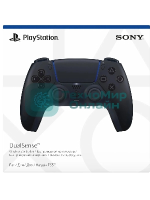 Геймпад Sony PlayStation 5 DualSense Wireless Controller CFI-ZCT1W черный (PS719827696)