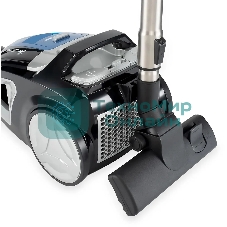 Пылесос Hyundai HYV-C2530 черный/синий, 400/2200 Вт, уборка сухая, пылесборник контейнер, 1.7 л