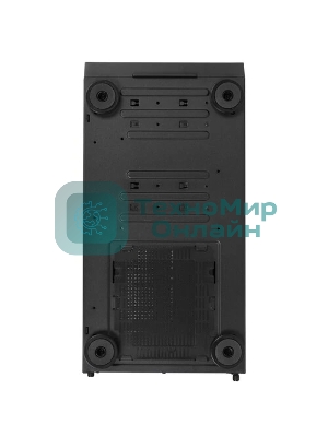 Компьютерный корпус PCCooler IE200 BK, Tempered Glass Full Tower, черный, TG, SPCC, 1x120мм ARGb E-ATX, ATX, mATX, mITX 180/380/220мм 4x2.5
