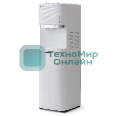 Кулер для воды AEL LC-AEL-840а, напольный, НАГРЕВ/ОХЛАЖДЕНИЕ КОМПРЕССОРНОЕ, 3 крана, белый, 00226