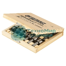 Набор сверл зенкеров Denzel по дереву, 3-10 мм, 7 шт