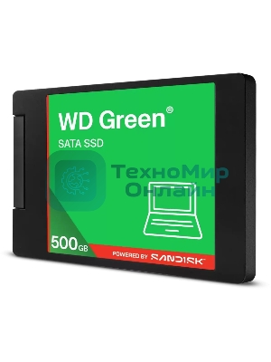 Накопитель SSD 500Gb WD Green, 2.5