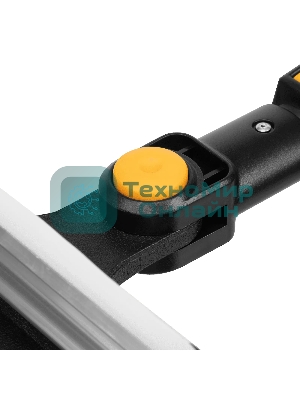 Щетка сметка со скребком Denzel телескоп, поворотная голова, водосгон 950-1320 мм