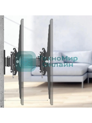 Кронштейн для телевизора Hama 00220832 черный 32