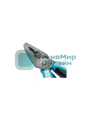 Плоскогубцы Gross 16975 комбинированные, 205 мм, трехкомпонентные рукоятки
