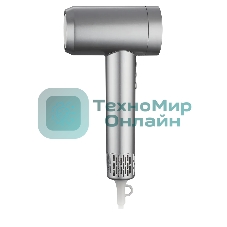 Фен БЕРДСК Trims BD 1102 серебристый, 1800 Вт, ионизация