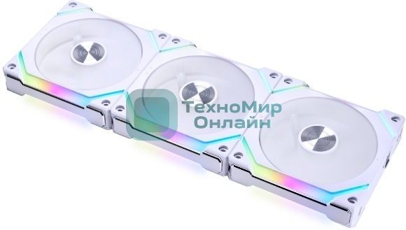 Вентилятор для корпуса LIAN LI SL V2 120 White (3pcs) G99.12SLV23W.00 белый 120мм 2000rpm 29.2db 7-pin