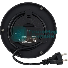 Чайник электрический Hyundai HYK-G3036 1.7л. 2200Вт черный/прозрачный (корпус: стекло)