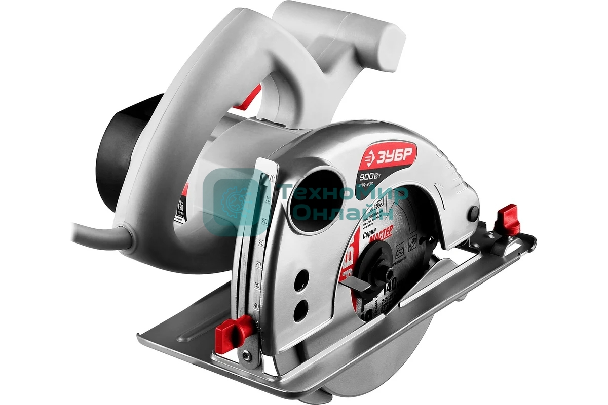 Пила циркулярная Зубр ЗПД-900, 140мм
