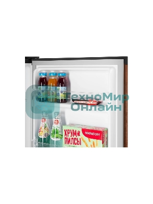 Холодильник Maunfeld MFF83WD дерево/черный мат. однокамерный 85л