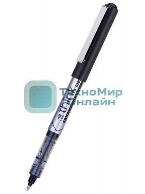 Ручка роллер Deli Think (EQ20520) серый, d=0.7мм, черные чернила, стреловидный пишущий наконечник, линия 0.55мм