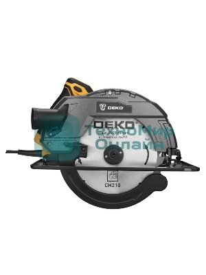 Дисковая (циркулярная) пила DEKO CS2500-D, 2500Вт, 210мм диск
