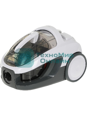 Пылесос Gorenje VC2301SPWCY белый, 400/2300 Вт, уборка сухая, пылесборник контейнер 1.7 л