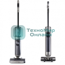 Пылесос вертикальный Thomas AQUA FLOORCLEANER CORDLESS (785501) серый, питание от аккумулятора, 21 Вт, уборка влажная, пылесборник 0.72 л, работа от АКБ max 35 мин.