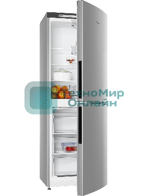Холодильник Atlant ХМ-4612-181 серебристый двухкамерный 182/119л морозилка снизу