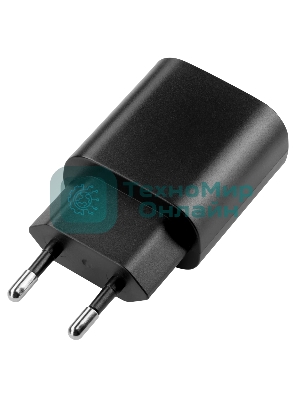 Сетевое зарядное устройство Defender UPA-125 25W,USB C,кабель Type-C,черный