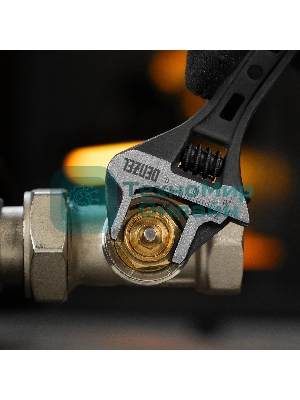 Ключ разводной Denzel 150 мм, CrV, кованый