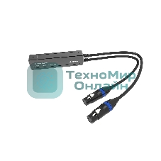 Конвертер Infobit iTrans DX-T-22 аналоговый аудио энкодер (Tx) с PoE: 1xRJ45(Dante); 2хXLR(F) (2 канала IN). 44.1, 48, 96 kHz (24 bit). ПО Dante Controller (платная лицензия)