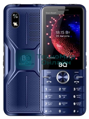 Мобильный телефон BQ 2842 Disco Boom синий/черный