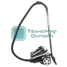 Пылесос JVC JH-VC411 черный, 400/2200 Вт, уборка сухая, пылесборник контейнер, 3 л.