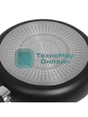 Сковорода Tefal Ultimate G2680672, 28 см, без крышки, черный