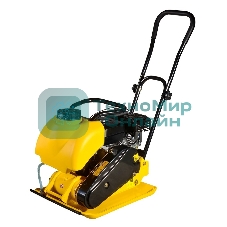 Виброплита бензиновая Huter VP-35W 4870 Вт 6.5 л.с., 25 кН, подошва 580х500 мм, 1050 м2/ч, 105 дБ