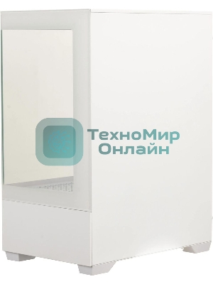 Компьютерный корпус Accord ACC-ZCU2W белый без БП mATX 1x120мм 1xUSB 3.0 1xUSB3.1 audio