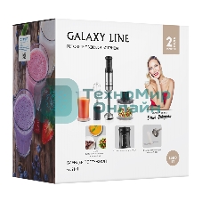 Блендер погружной Galaxy Line 2141 1500 Вт, черный