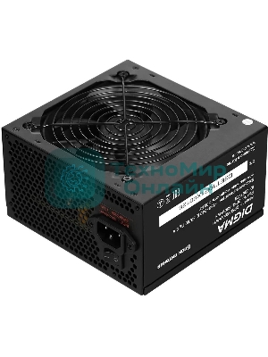 Блок питания Digma DPSU-500W-WH RTL, 500Вт, 80 PLUS белый, 120мм, черный