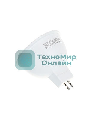 Лампа светодиодная Ресанта LL-R-MR16-7W-230-4K-GU5.3 рефлекторная, 7 Вт, нейтральная, GU5.3