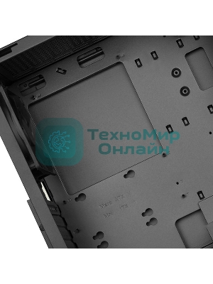 Компьютерный корпус Silverstone SST-PS15B-PRO Precision Mini Tower Micro ATX Computer Case, tempered glass, 2x 120мм ARGb, 1x ARGb Controller, black