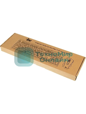 Комплект клавиатура+мышь Oklick 621M IRU проводной, USB, 1200 DPI, чёрный