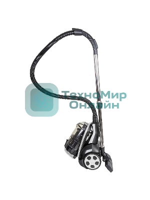 Пылесос JVC JH-VC411 черный, 400/2200 Вт, уборка сухая, пылесборник контейнер, 3 л.