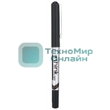 Ручка роллер Deli Think (EQ20520) серый, d=0.7мм, черные чернила, стреловидный пишущий наконечник, линия 0.55мм