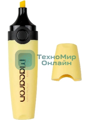 Набор текстовыделителей Deli EU356-MT Macaron, скошенный пишущий наконечник, 4 цвета,