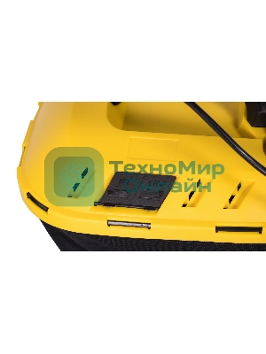 Газонокосилка электрическая Champion EM3815 1,6 кВт пласт+ткань травосб. 45л шир.380мм выс.20-70мм, 11,5кг