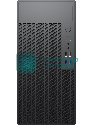Компьютерный корпус с блоком питания Foxline 450Вт./Case Forza mATX, 450W, 2xUSB 2.0+2xUSB 3.0, Black, w/o FAN, 8 см fan PSU, power cord