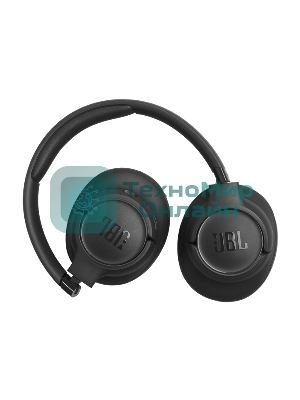 Беспроводные/проводные наушники JBL Tune 730BT черный, полноразмерные, Bluetooth + проводной, быстрая зарядка