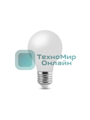 Лампа светодиодная LED GAUSS 102202110-D Filament A60 OPAL dimmable E27 10W 820lm 2700К 1/10/40