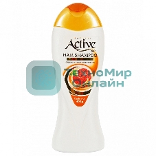 Шампунь Active для нормальных волос Экстракт грейпфрута и женьшеня NATURAL, 400 мл (512102001)