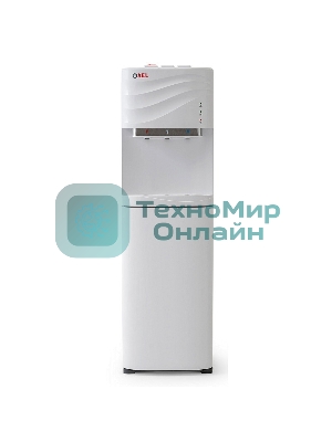 Кулер для воды AEL LC-AEL-840а, напольный, НАГРЕВ/ОХЛАЖДЕНИЕ КОМПРЕССОРНОЕ, 3 крана, белый, 00226
