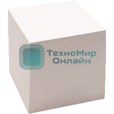 Блок для записей бумажный Silwerhof Eco Эконом 90x90x90мм, 60 г/м2, белый