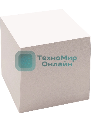 Блок для записей бумажный Silwerhof Eco Эконом 90x90x90мм, 60 г/м2, белый