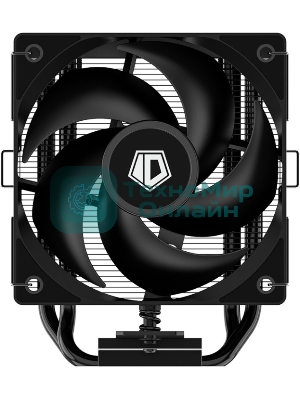Кулер Cooler ID-Cooling SE-904-XT BLACK LGA1851/1700/1200/115X/AM5/AM4 (TDP 180W, PWM, 4 тепл.трубки прямого контакта, FAN 100мм) RET