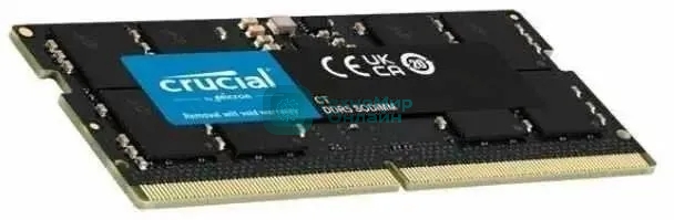 Оперативная память Crucial, DDR5, 16GB (1x16 GB), 4800 MHz, CL40, SO-DIMM